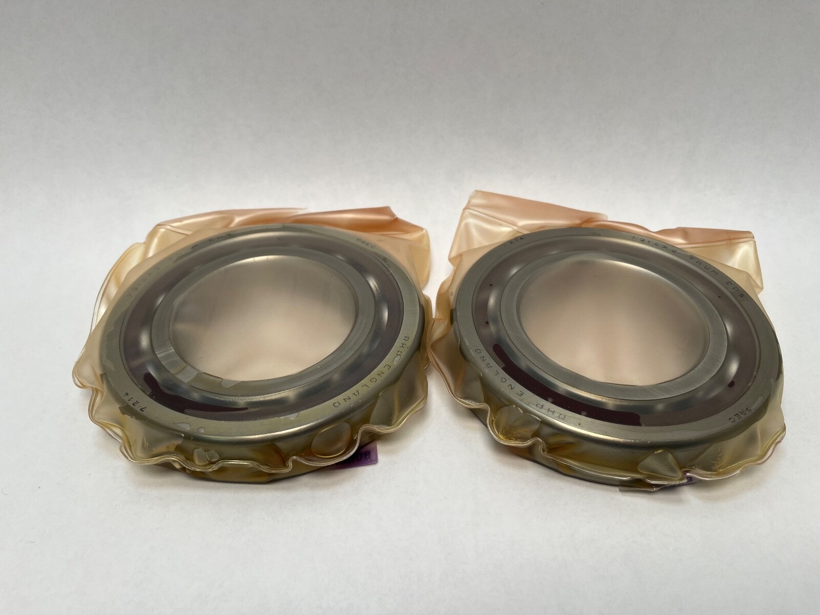 RHP 7214CTDUMP5 Angular Bearing 70x125x24 mm 7214C 7214-C-T-DUM-P5 England 2 Pcs