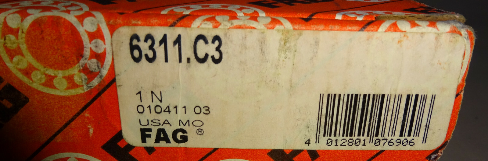 FAG 6311.C3 Ball Bearing NEW
