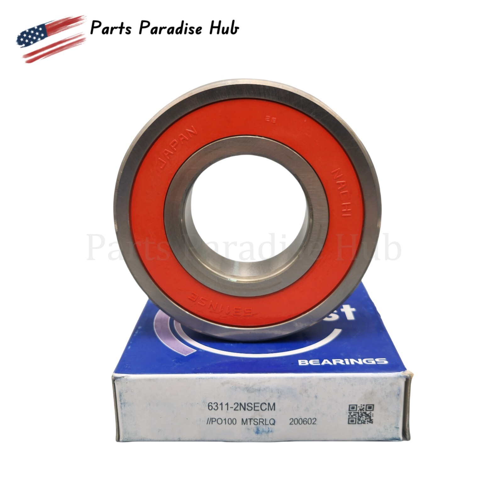 Fit NACHI 6311 2NSE DEEP GROOVE BALL BEARING, RUBBER SEALED 55x120x29mm