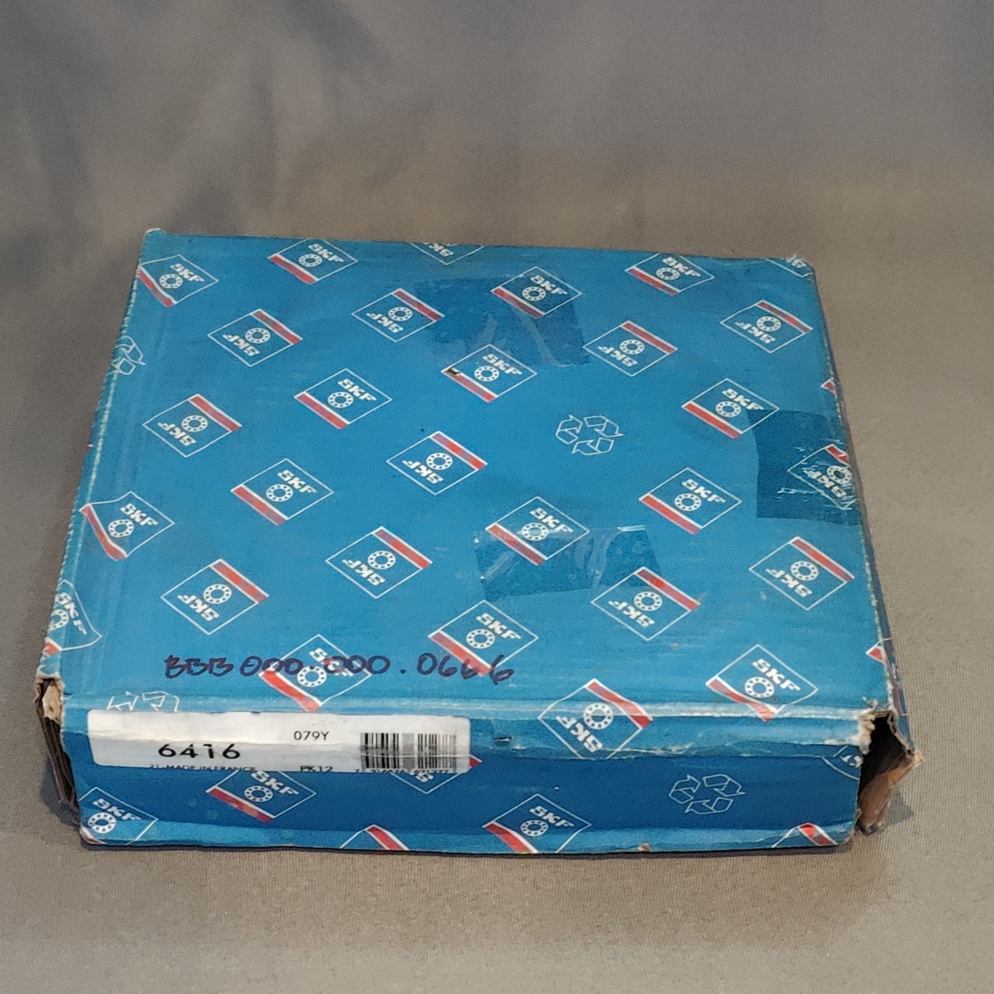 SKF 6416 Deep Groove Ball Bearing, 80x200x48mm