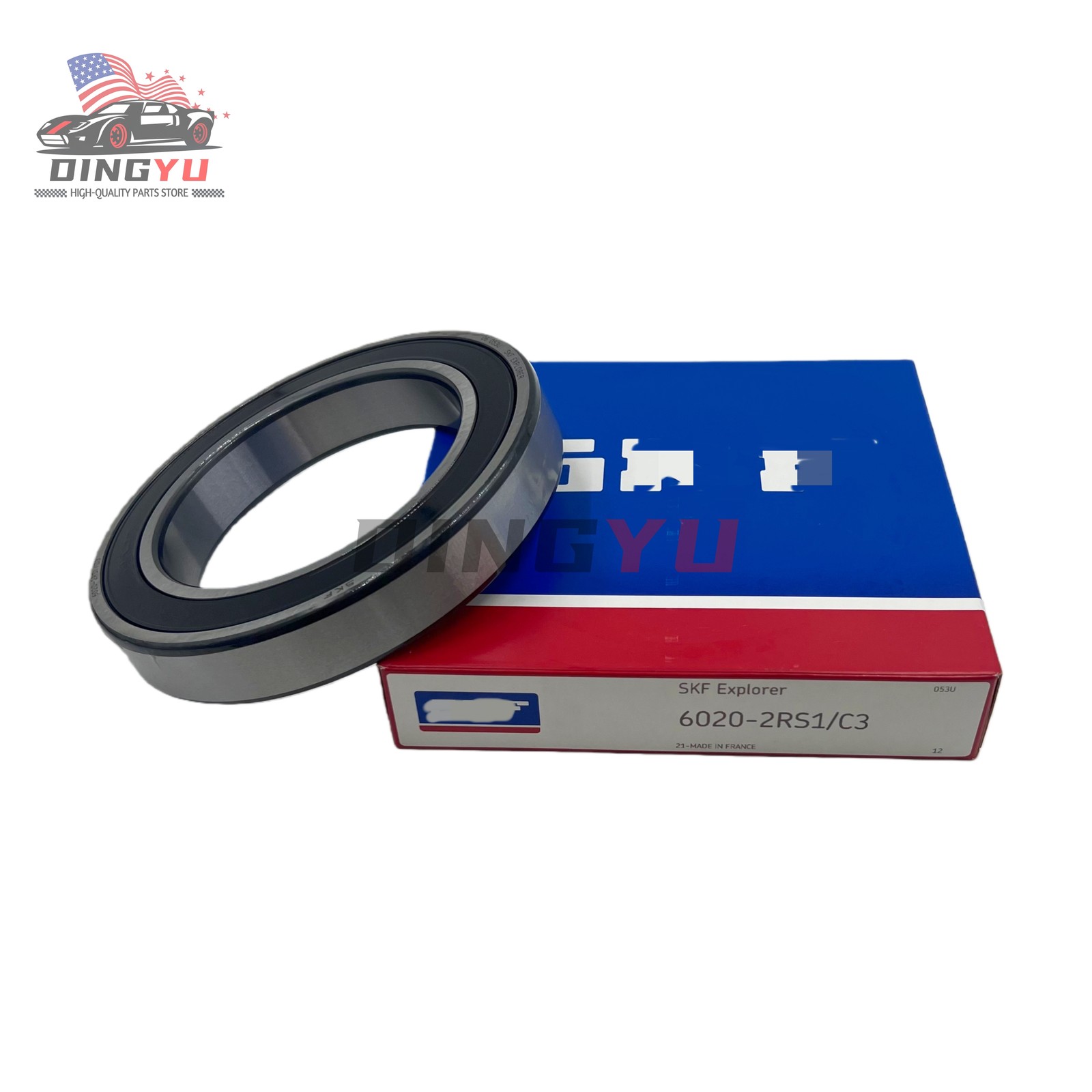 NEW Deep Groove Ball Bearing Fits For SKF 6020 2RS1/C3 100x150x24mm