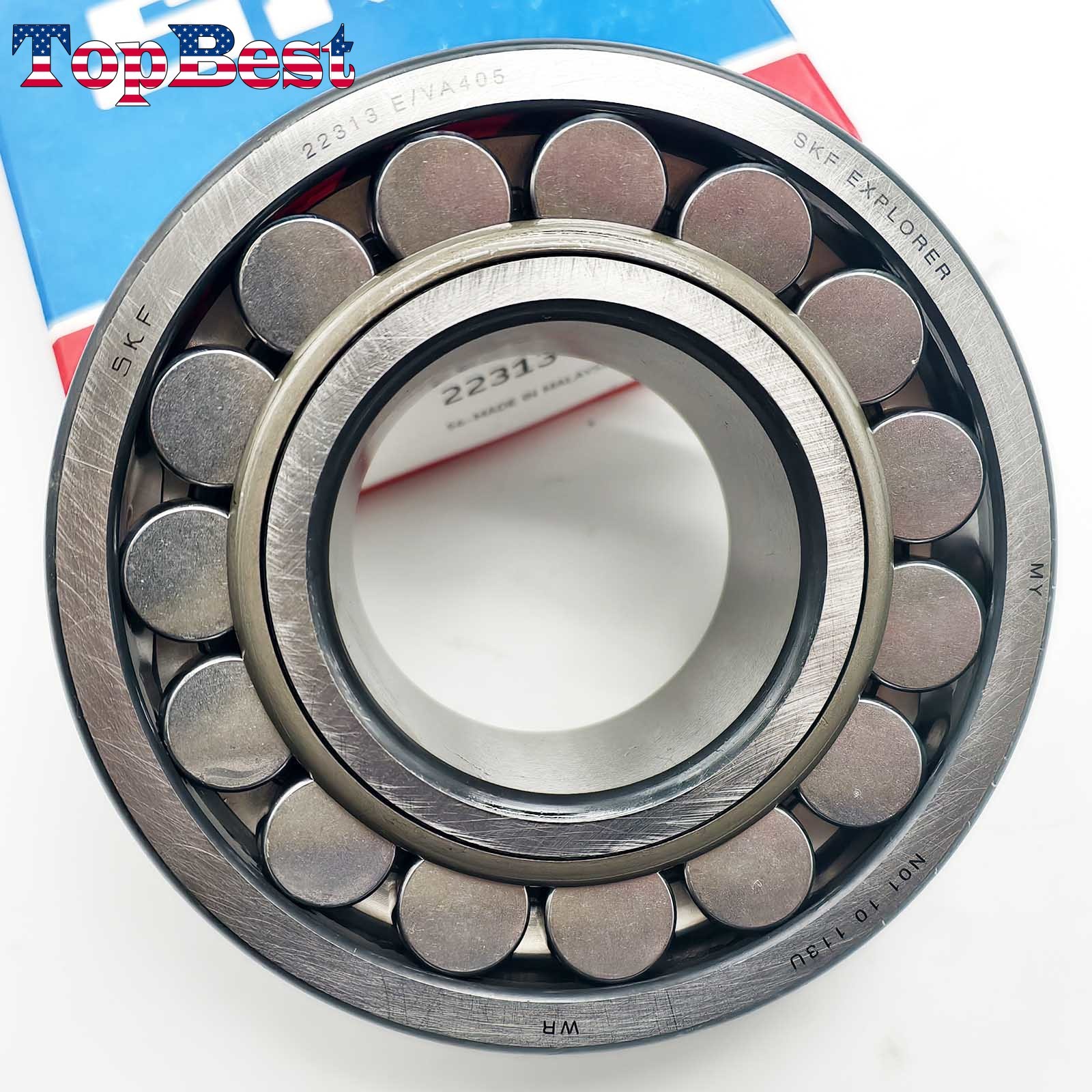 1pcs New Spherical Roller Bearing for SKF 22313 E/VA405 65x140x48mm