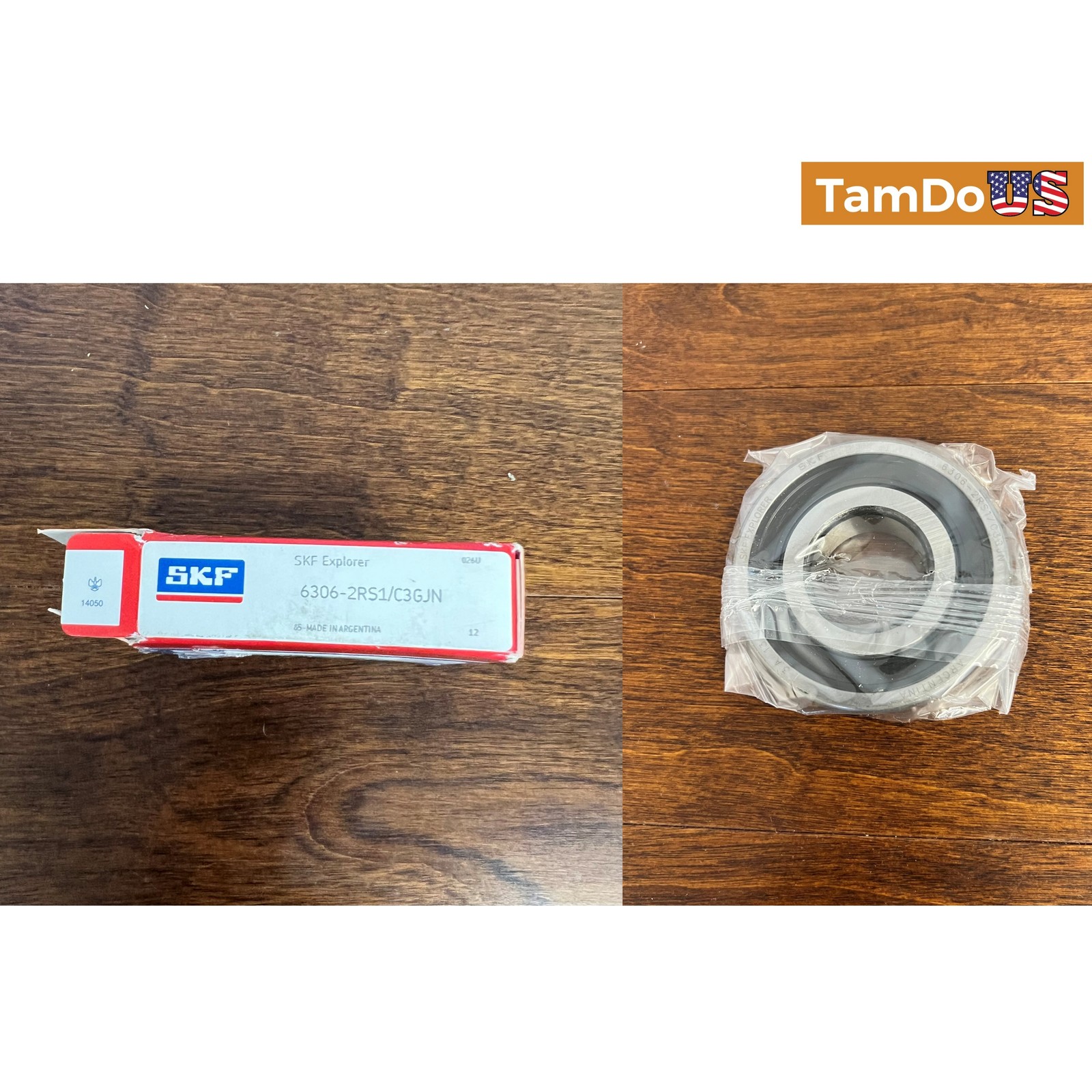 SKF Explorer 6306-2RS1/C3GJN – Deep groove ball bearings