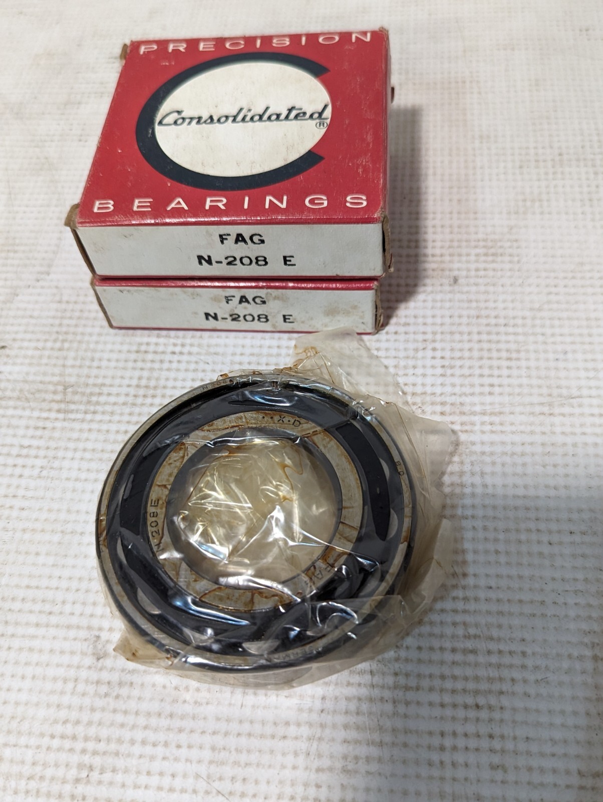 FAG N-208E Precision Cylindrical Roller Bearing