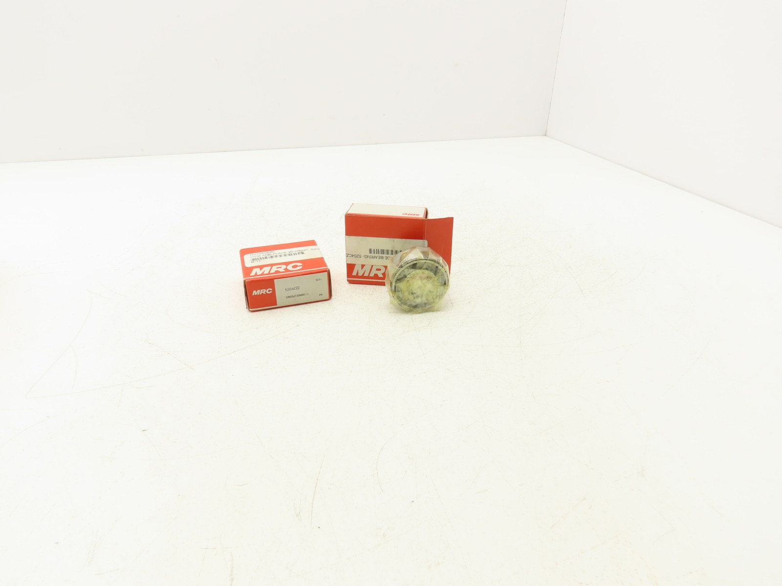 MRC 5204CZZ Double Row Ball Bearing 20mm ID x 47mm OD x .8125″ Width Lot of 2