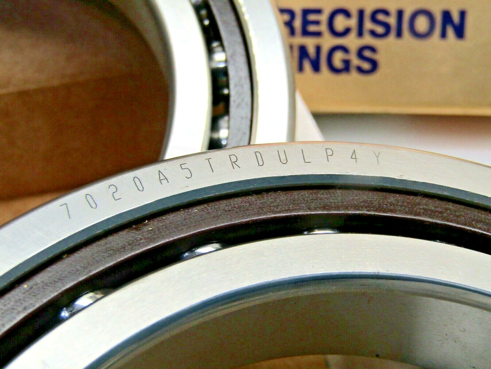 NSK 7020A5TRDULP4Y 100mm X 150mm X 48mm OA Super Precision 2 Bearing Set