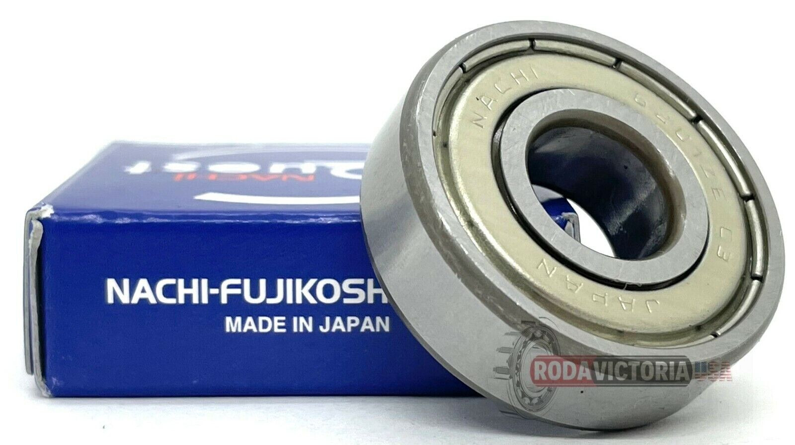 NACHI 6201 Z CM BALL BEARING, METAL SHIELDED ONE SIDE, OPEN ONE SIDE 12x32x10mm