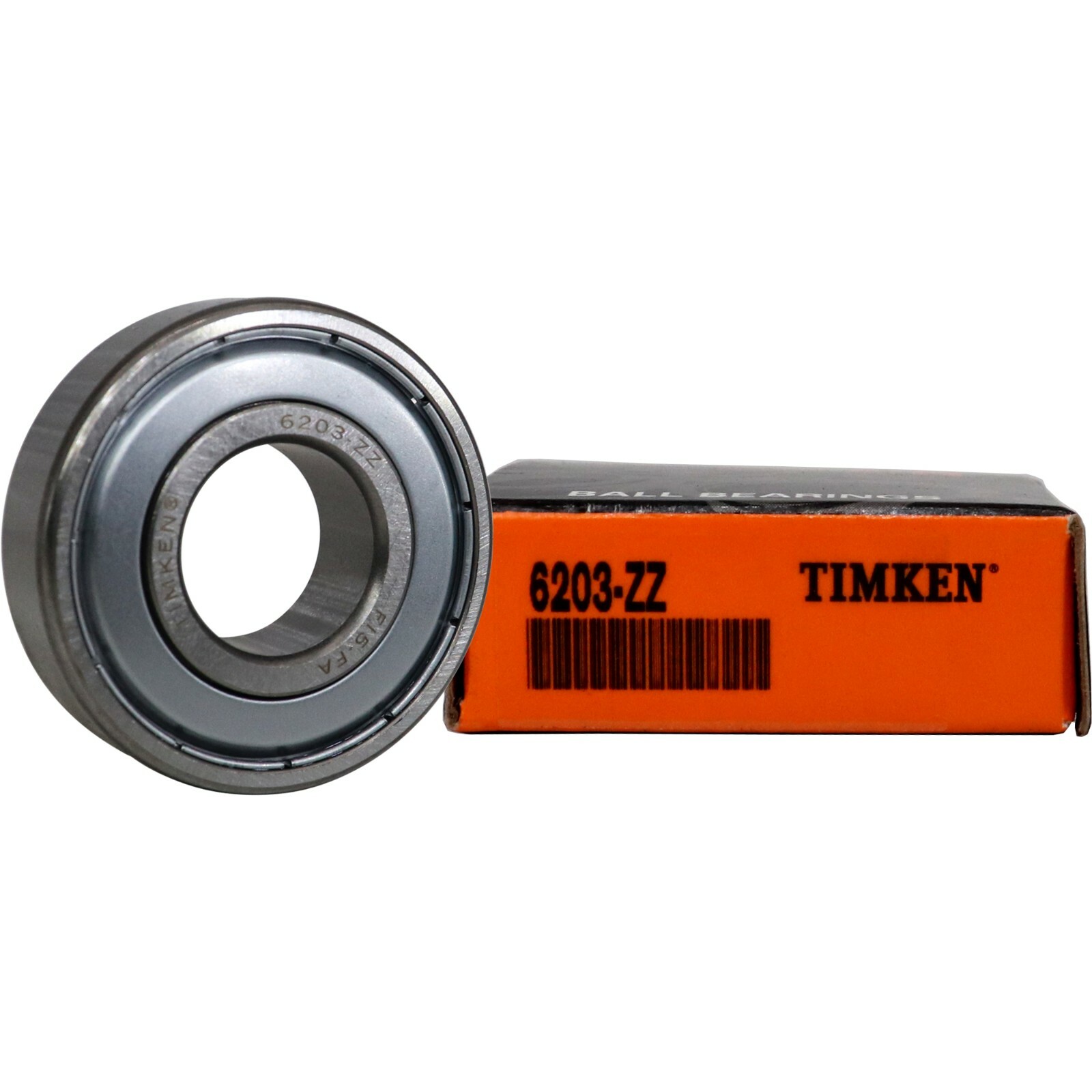2 PACK USA TIMKEN 6203-2Z 17X40X12 Double Metal Seal Ball Bearings