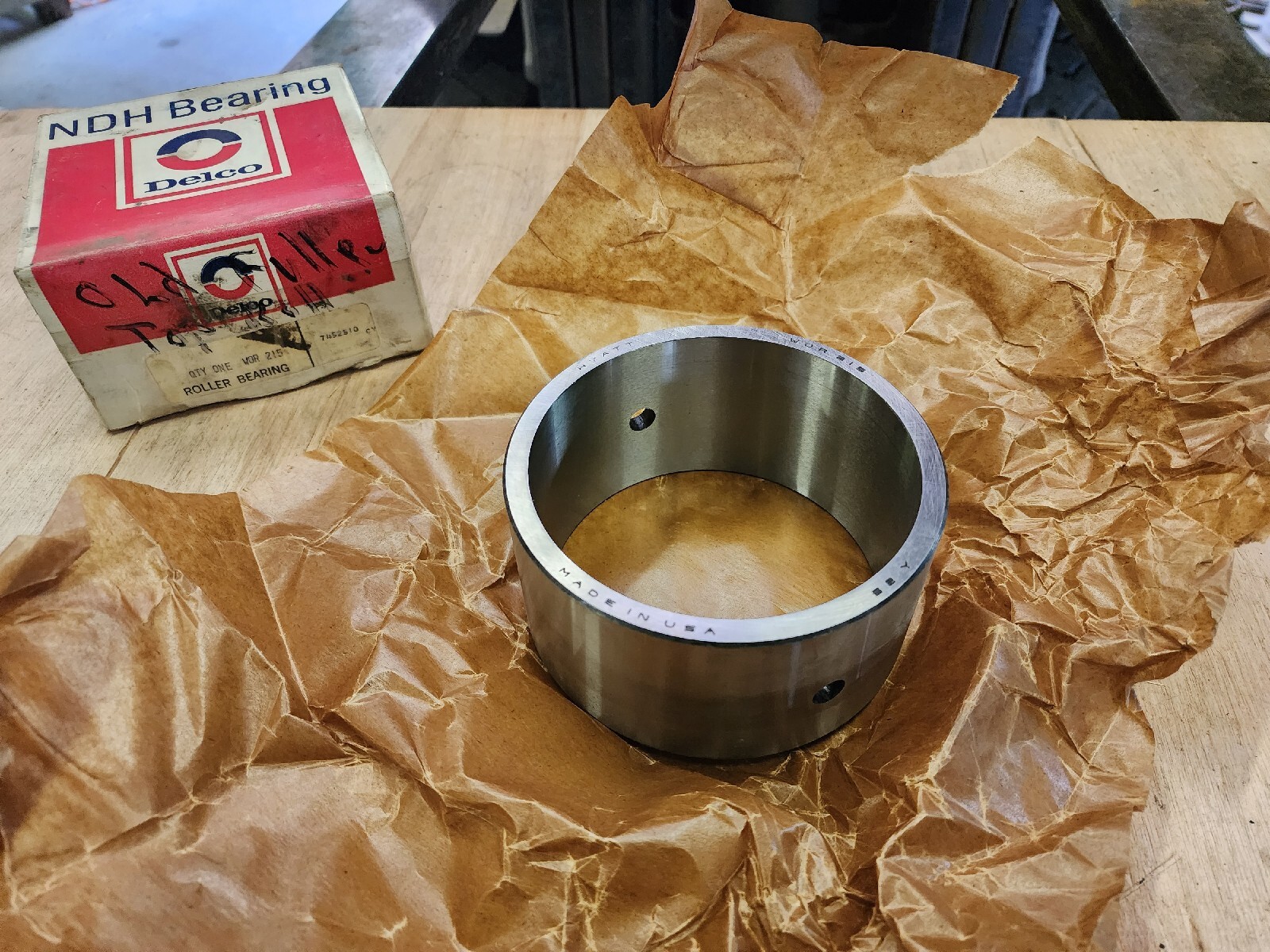 Delco / Hyatt WOR 215 Needel Roller Bearing Race