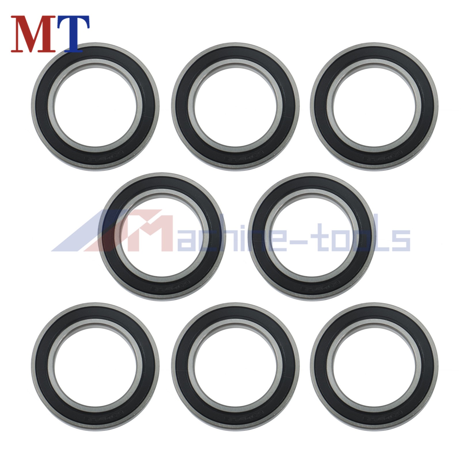 6907-2RS Rubber Sealed Ball Bearings 10pcs 35x55x10mm Set