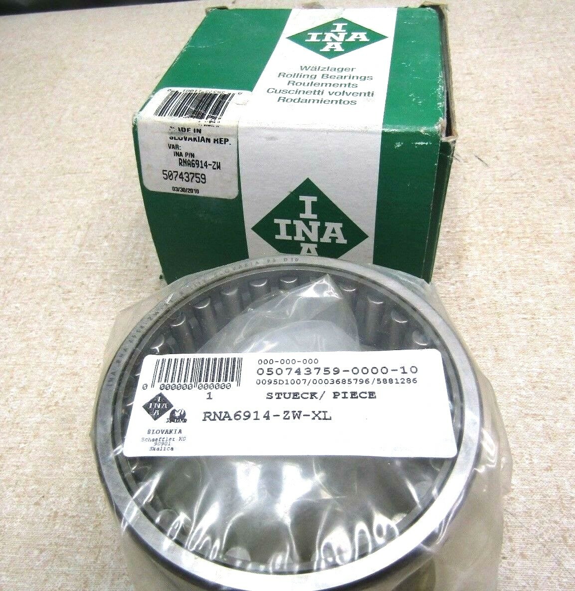 INA RNA6914 ZW Needle Roller Bearing 80mm x 100mm x 54mm Xtra Life