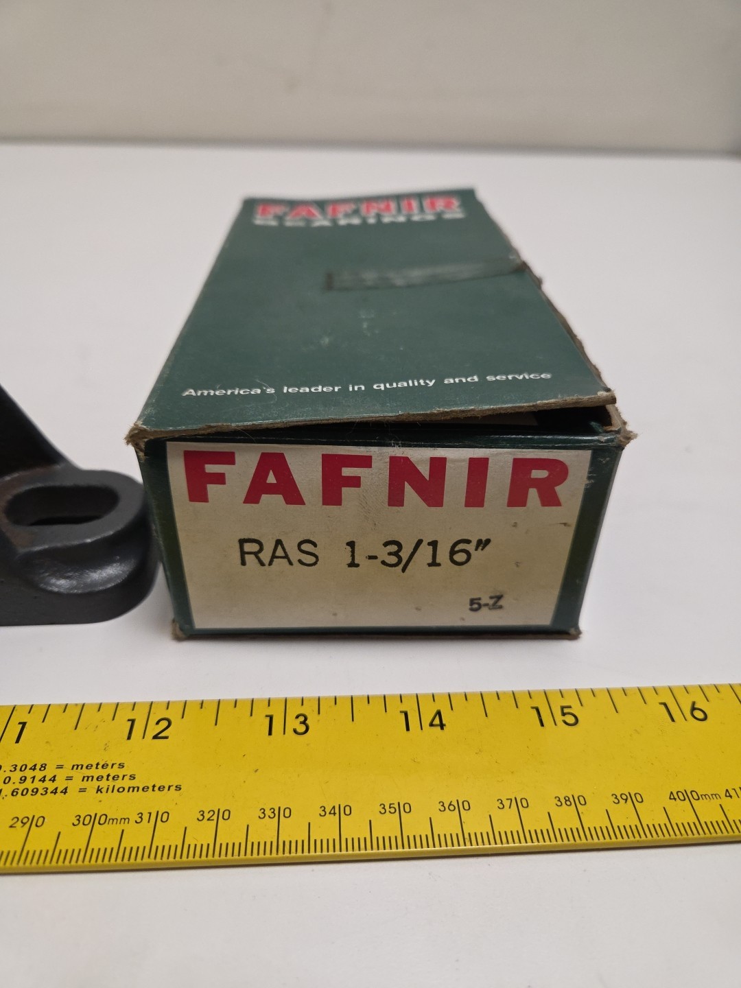 Fafnir RAS 1-3/16″ Pillow Block Ball Bearing NOS