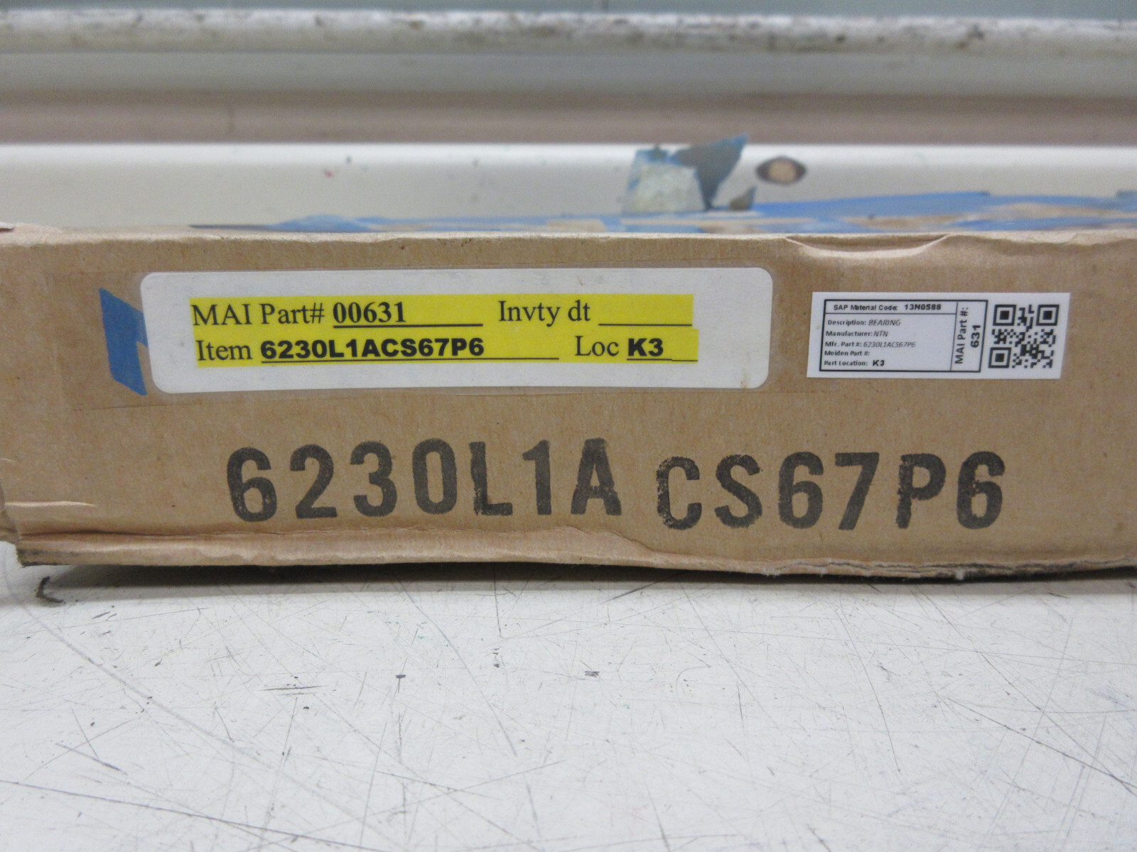 NTN 6230L1ACS67P6 Single Row Deep Groove Ball Bearing 270mm OD 150mm ID New