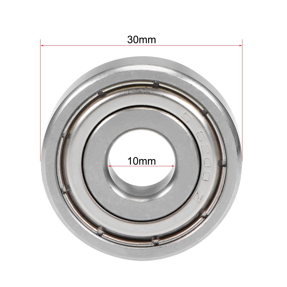 S6200ZZ Ball Bearing 10x30x9mm Double Shielded 6200Z Bearings