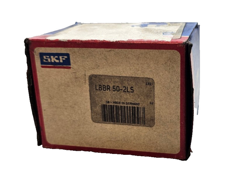 SKF LBBR 50-2LS Closed Round Rail Linear Ball Bearing 50mm Dia, 62mm OD 70mm OAL