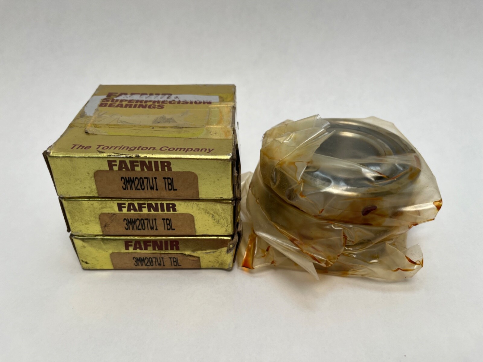 Fafnir 3MM207WI-TBL Bearing 35x72x17 mm 7207-E 7207-A 3MM-207-WI-TBL USA 3 Pcs