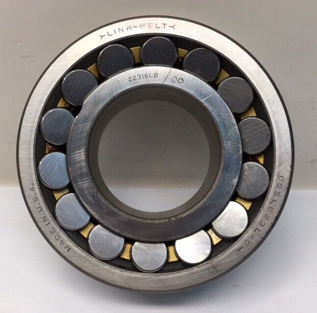Link-Belt 22316LB/W33/CO Spherical Roller Bearing 80mm ID 170mm OD 58mm Width