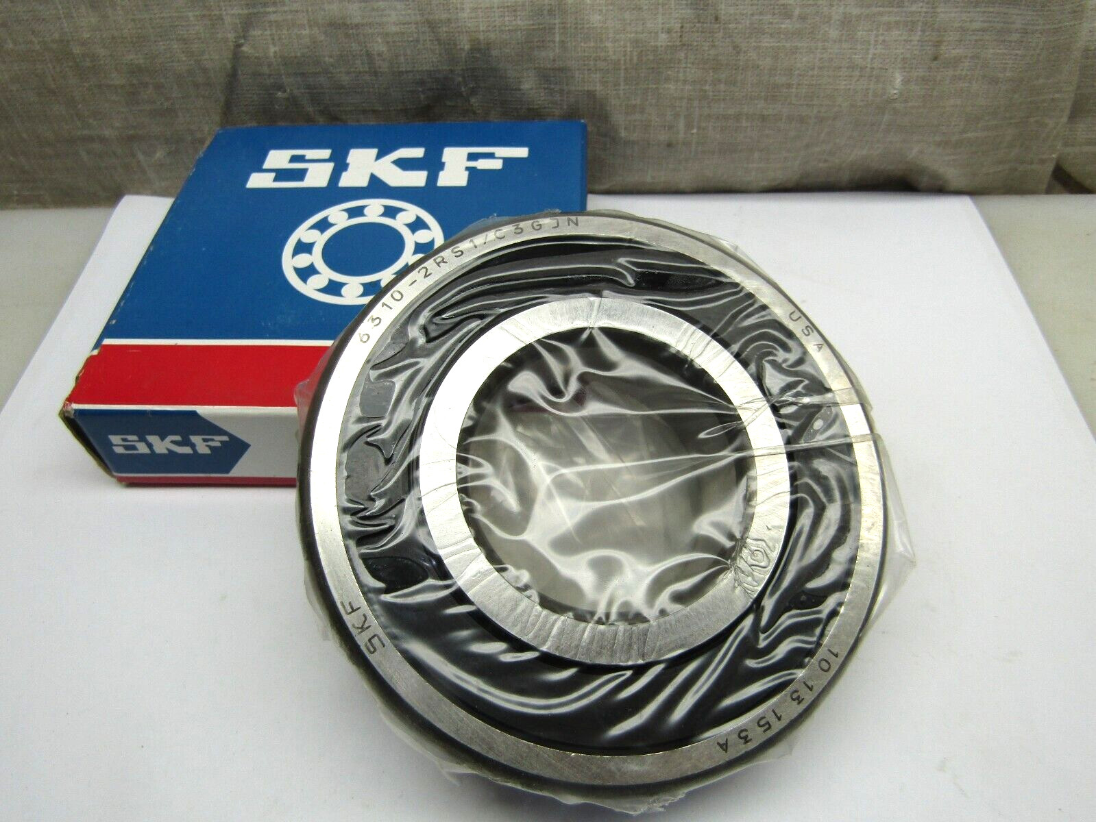SKF 6310-2RS JEM 50mm X 110mm X 27mm Sealed Bearing Made in USA