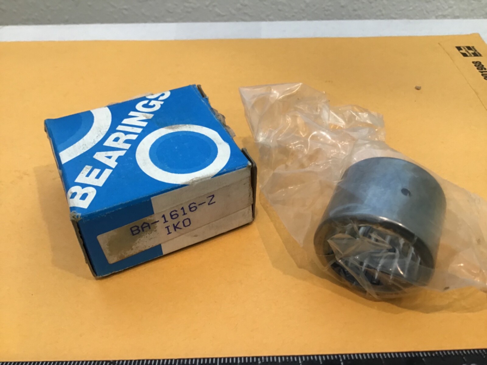 New IKO 1616Z Needle Bearing, 1.000″ ID X 1.250″ OD X 1.000″ Width