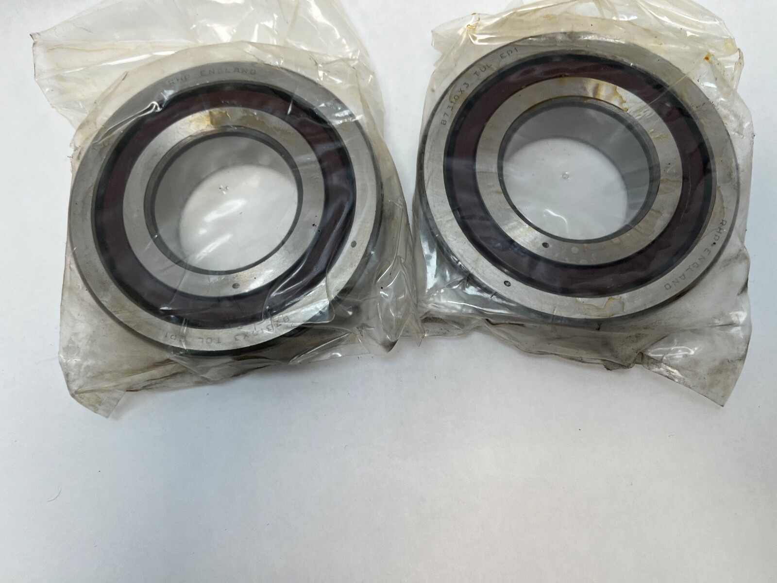 RHP 7310ETDUL Angular Bearing 7310-E-T-DUL-P0 B7310X3TULEP1 50x110x27 mm 2 Pcs