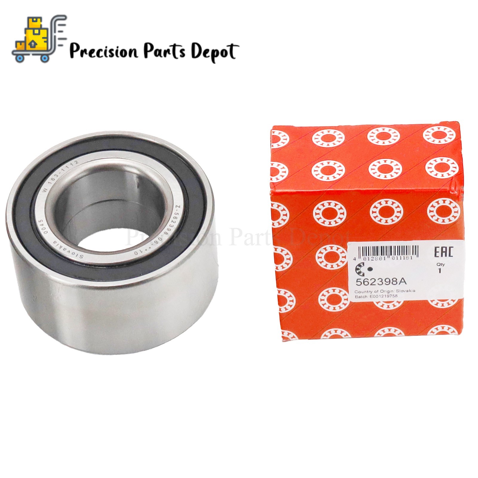 For FAG 562398A Wheel Bearing 37x72x37mm Fits Renault Logan F-113175 DAC3772