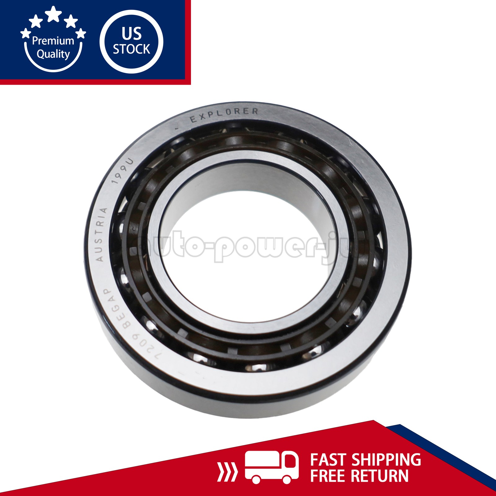 NEW Fits For SKF 7209 BEGAP Angular Contact Ball Bearing 45x85x19 mm US