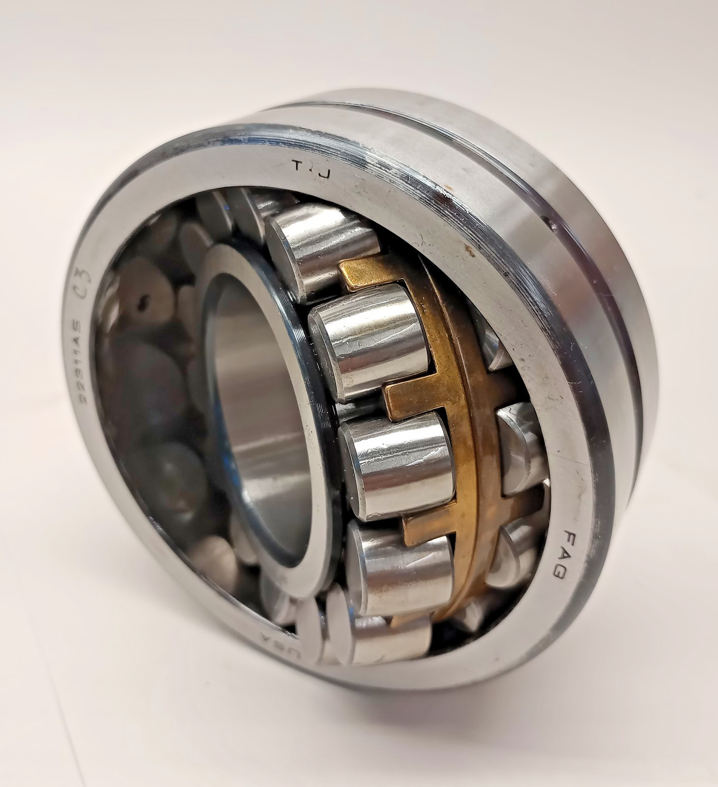 FAG 22311AS-MB-C3 Spherical Roller Bearing USA brass rack 55x120x43mm 22311AS-C3