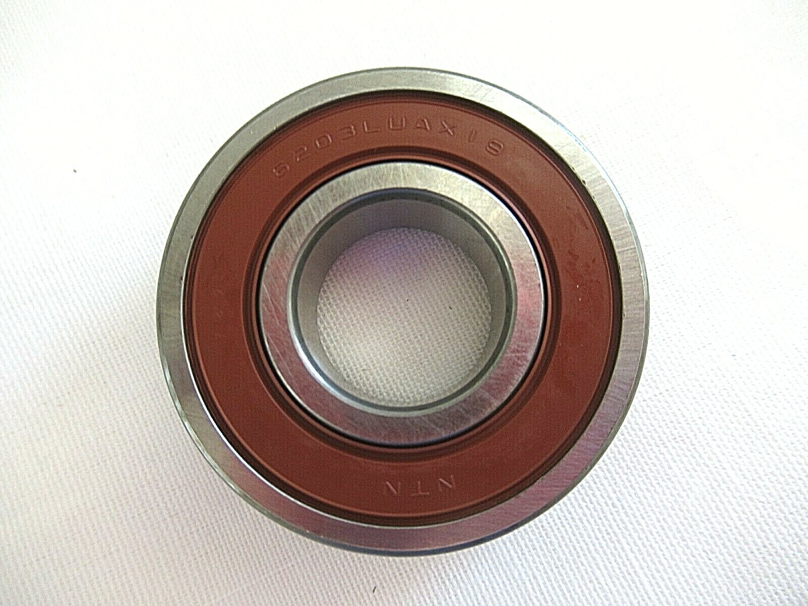 NTN 6203LLU Deep Groove Single Row Radial Ball Bearing, C3, Double Sealed