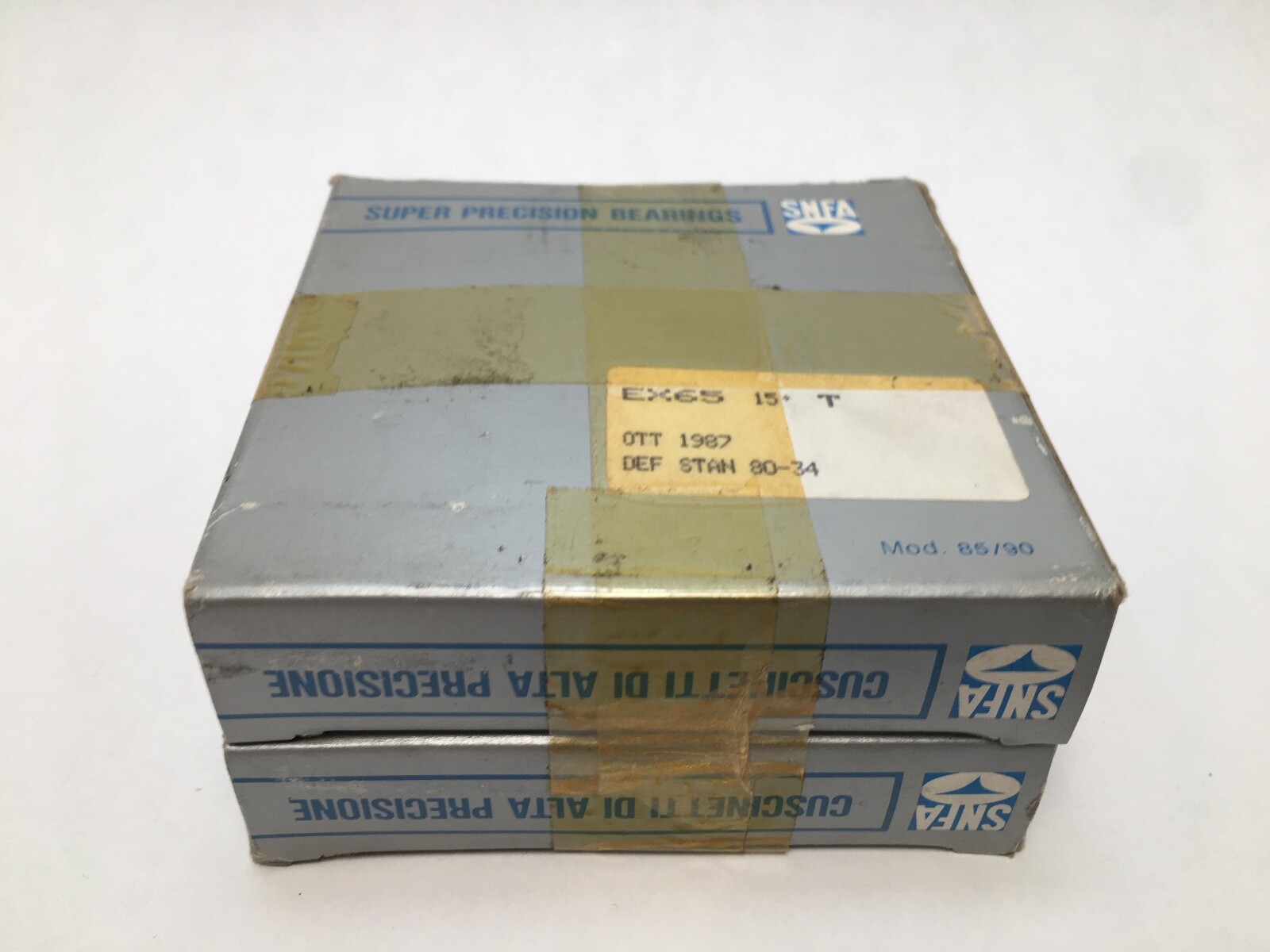 SNFA EX65-15°T Bearing 65x100x18 mm 7013-C EX-65-15°-T EX65-15-T UK 2 Pcs