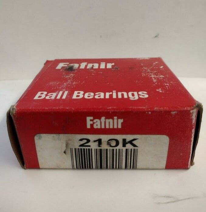 TIMKEN (FAFNIR) 210K RADIAL BEARING, OPEN, 50mm BORE