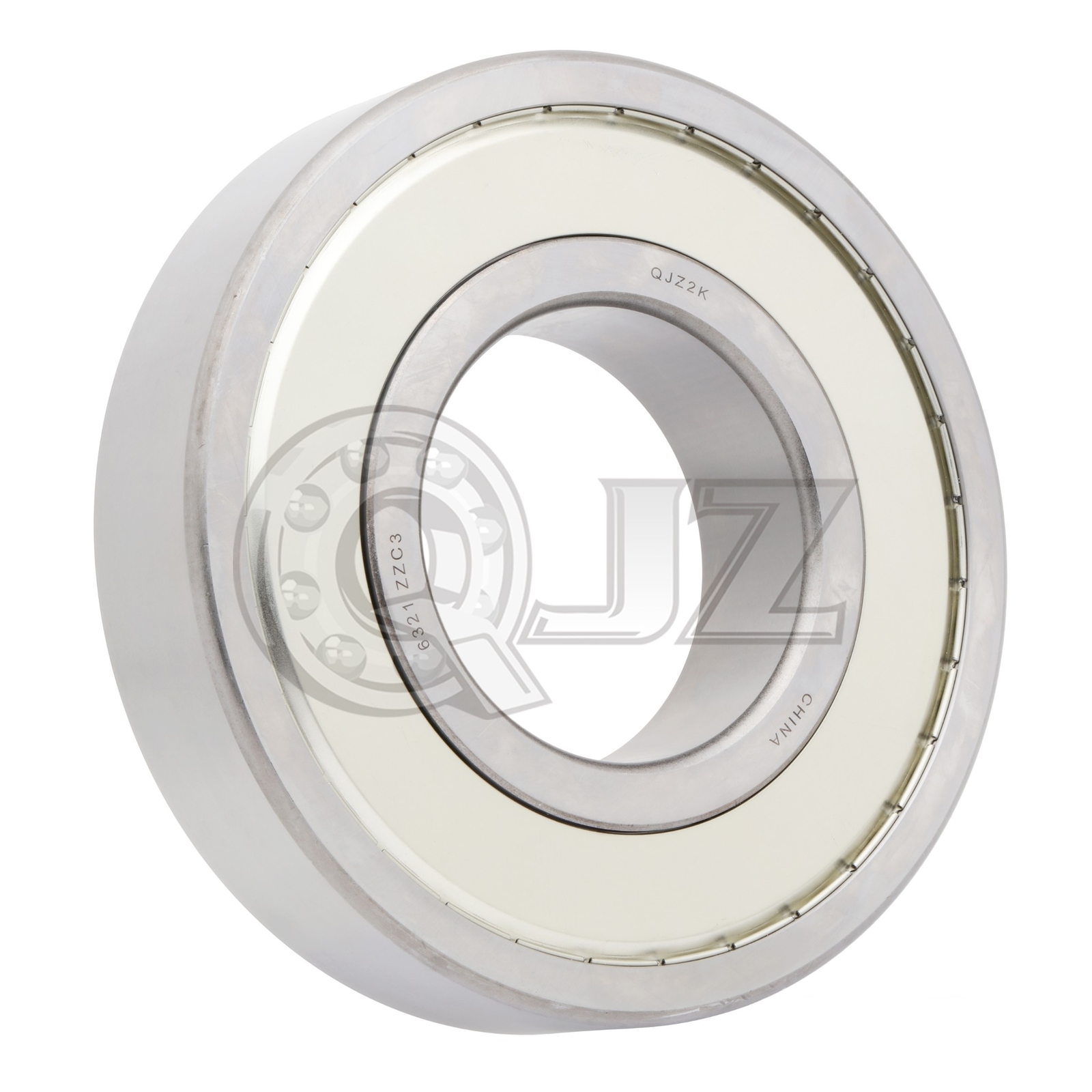 [Qty.1] 6321-ZZ Radial/Deep Groove Ball Bearing [105mm ID x 225mm OD x 49mm W]