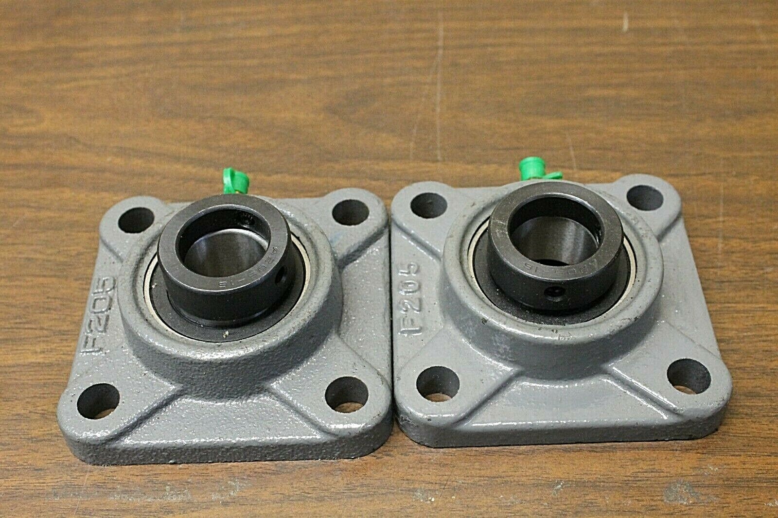 2 pcs F205-16 Pillow BEARING UNIT 4 BOLT FLANGE UC20516 F-205 1″ ID PREMIUM