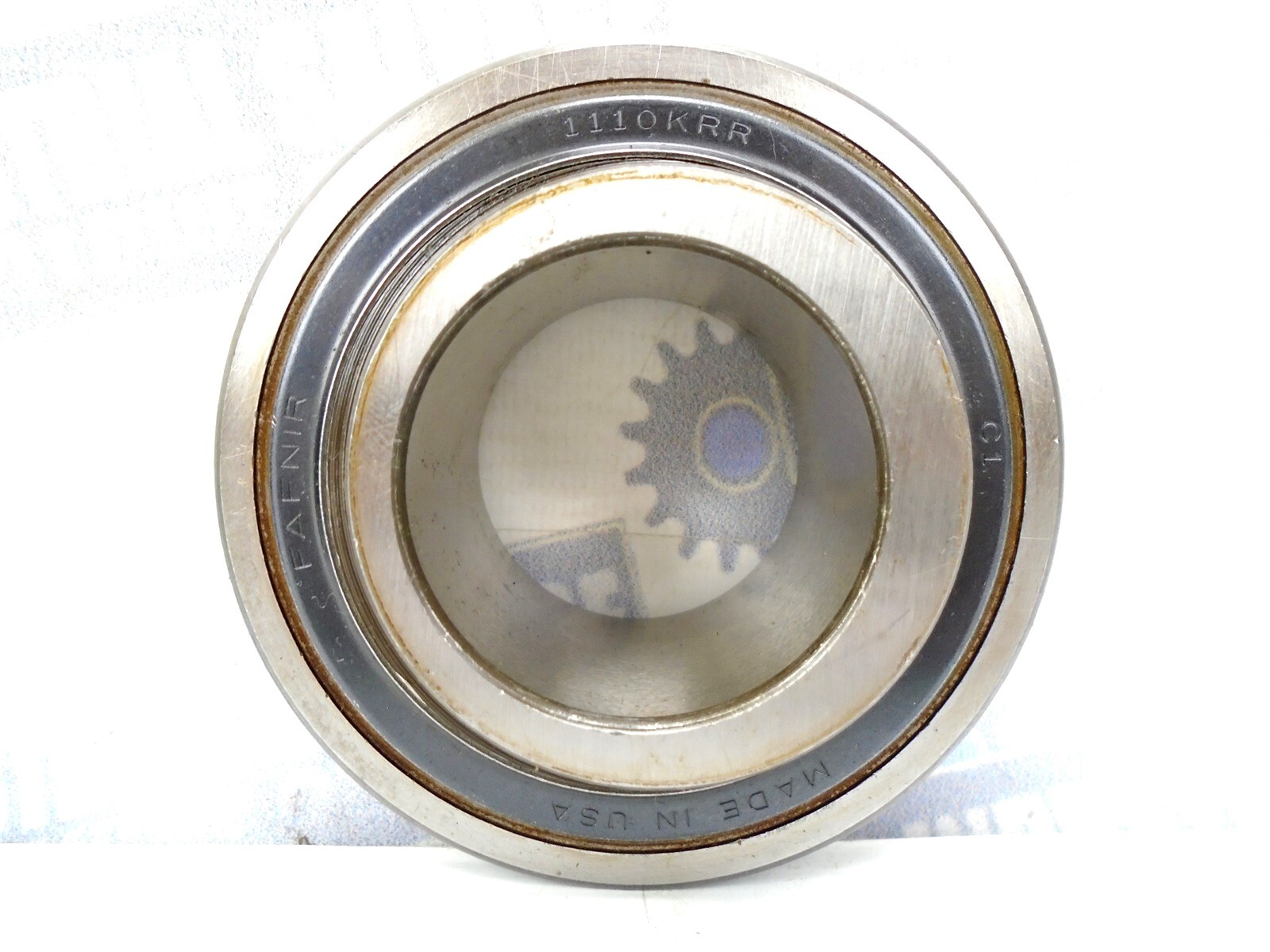 Fafnir – G1110KRR + Col – Insert Bearing w/ COLLAR – 42.86mm x 85mm x 22mm (NIB)