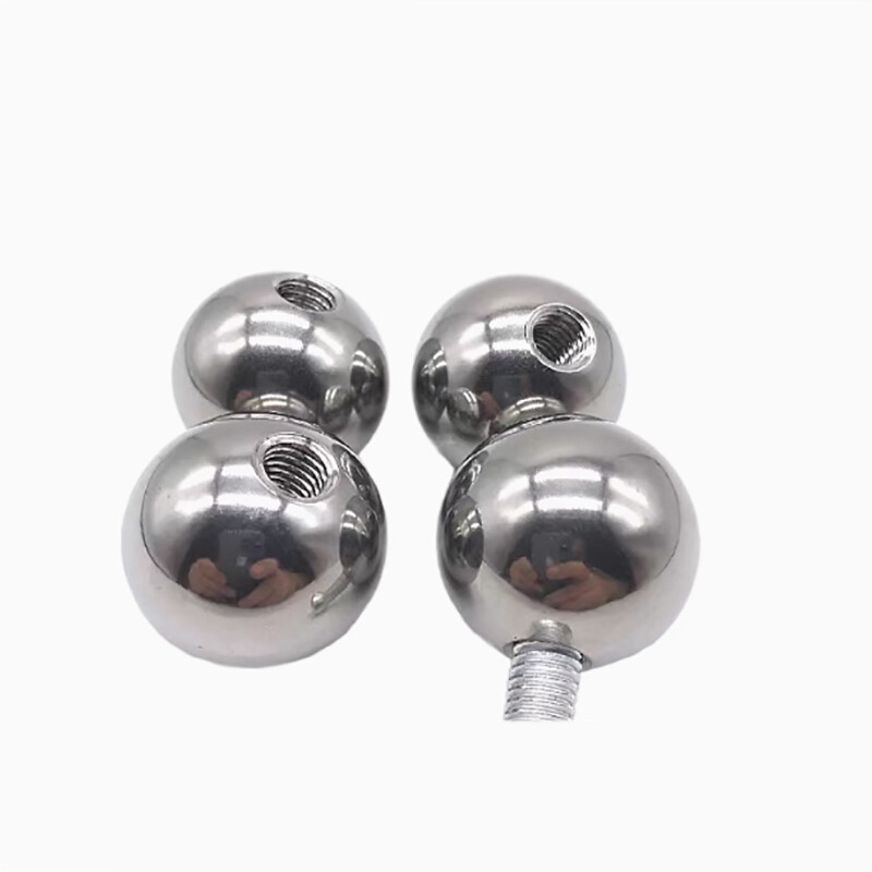 M10-M20 Solid With Hole Stainless Steel Bead Metric Thread Steel Ball Knob Nuts
