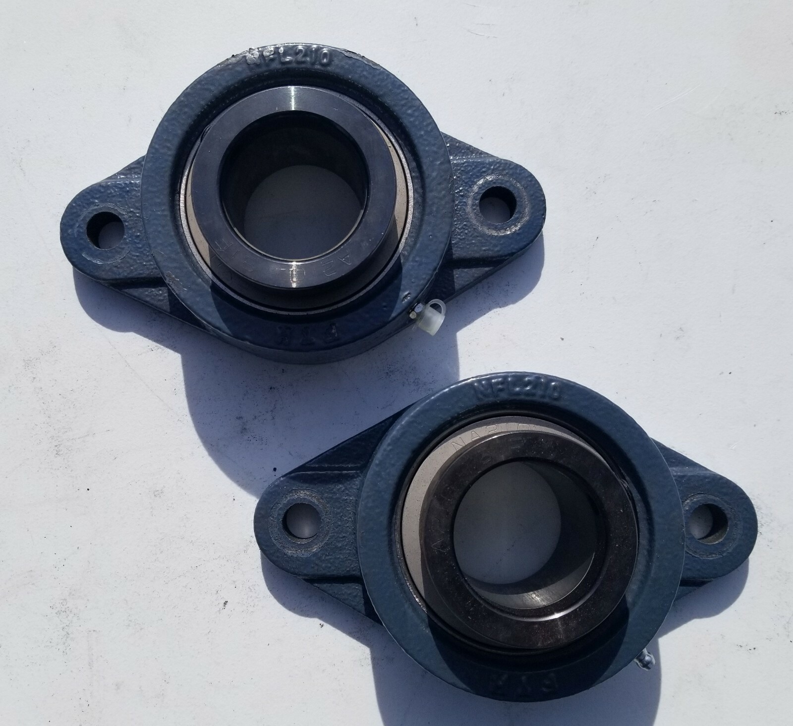 One(1) FYH NANFL21031 NANFL210-31J ~ 1-15/16″ Two Bolt Flange Bearing