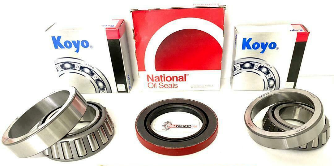 KOYO 25580 25520 14125A 14276 Bearing Seal Grease Set for 7000-lb Trailer Axle !