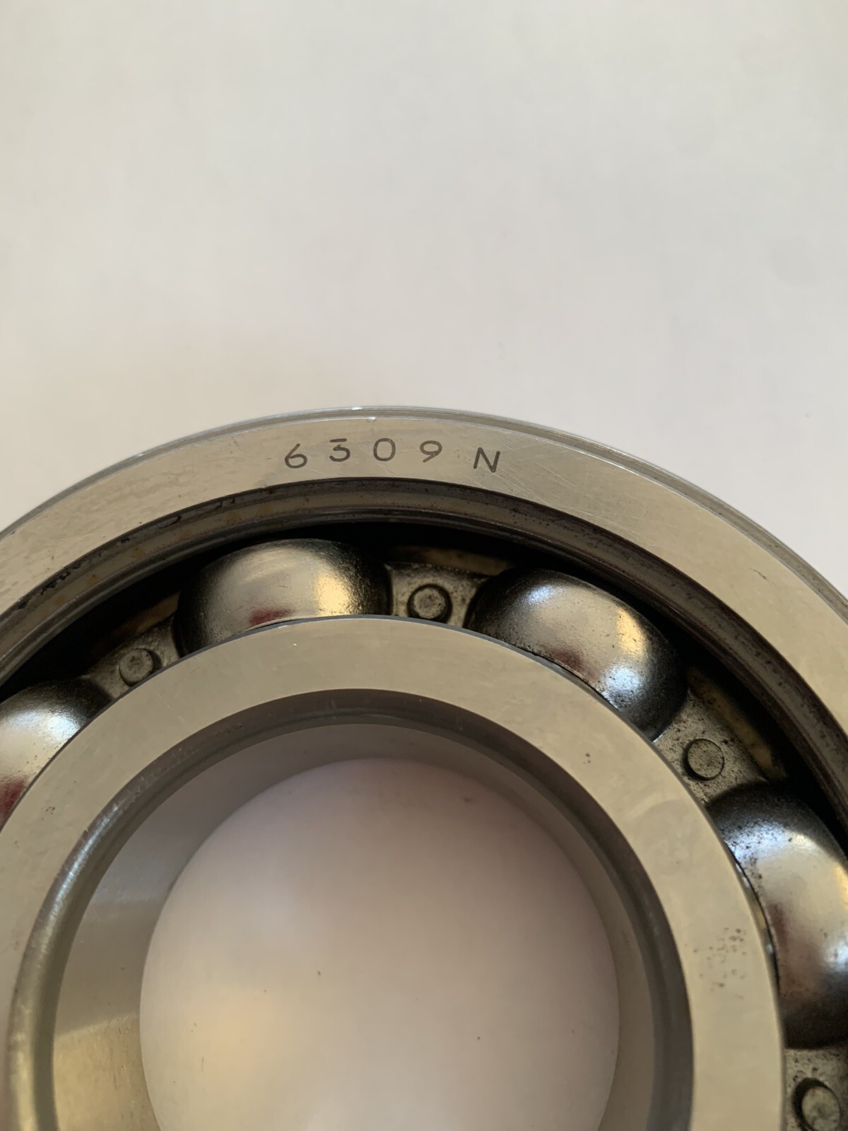 SKF 6309-NR BEARING OPEN w/snapring 45x100x25mm 6309NR 6309 N NRJ USA 6309N