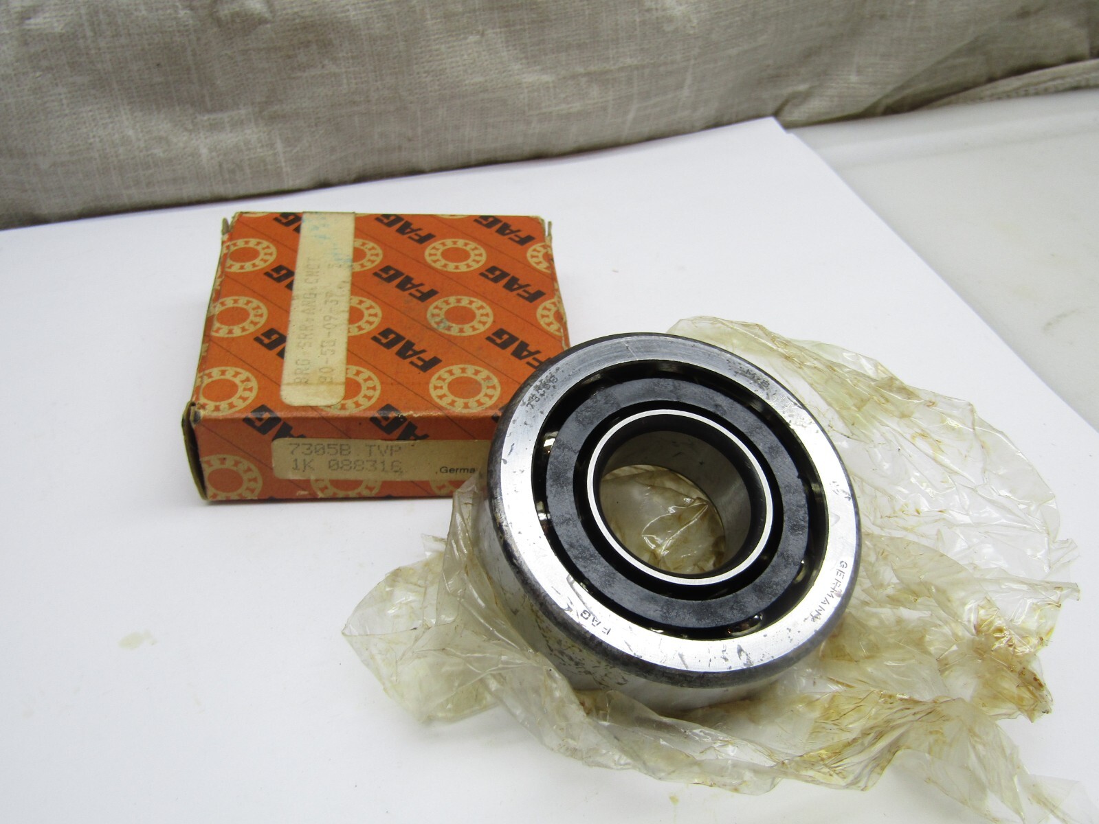 FAG 7305B -TVP 25mm X 62mm X 17mm Angular Contact Bearing