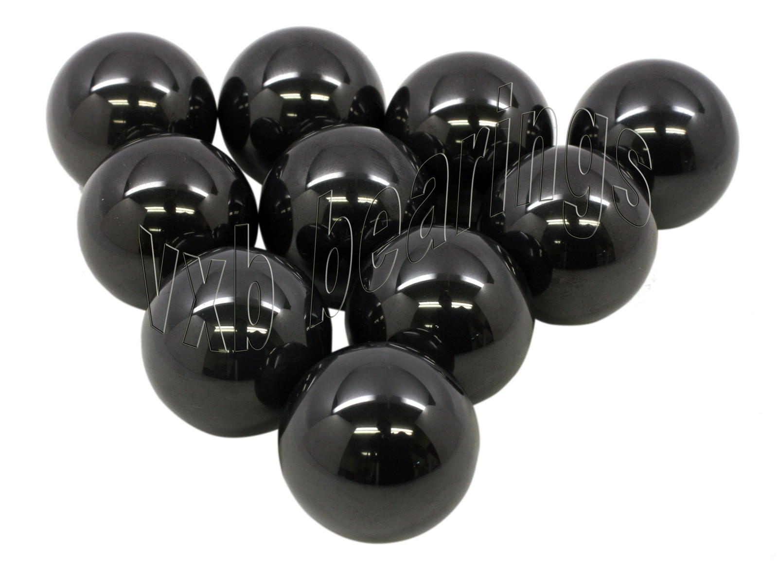 10 Ceramic Bearing Balls 3/8″inch 9.525mm Silicon Nitride Bicycle 0.375″ Si3N4