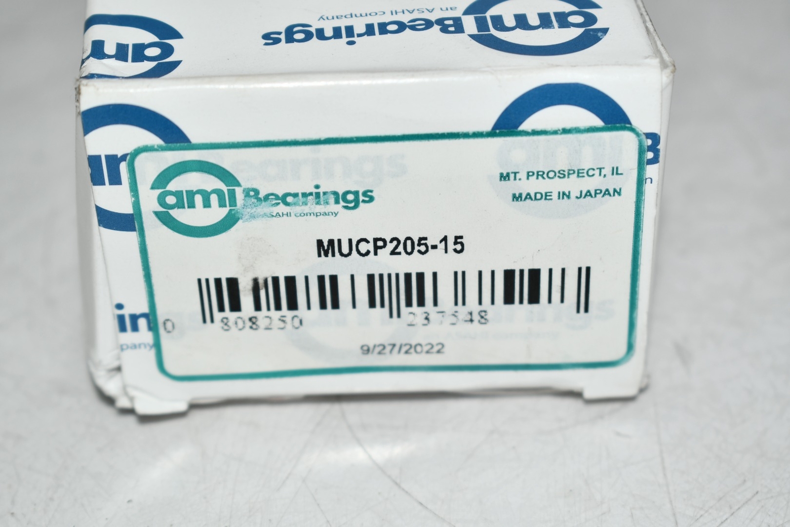 NEW AMI BEARINGS MUCP205-15 Wide Inner Ring 304 Cast Stainless Steel Housing Mat