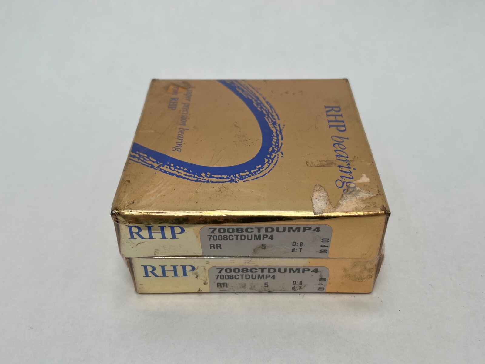 RHP 7008CTDUMP4 Bearing 40x68x15 mm 7008C 7008-C-T-DUM-P4 England 2 Pcs