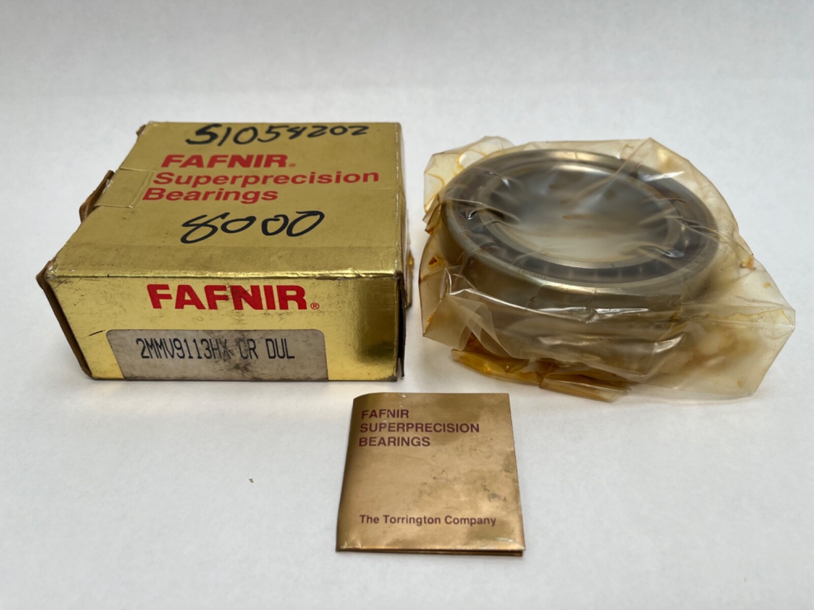 Fafnir 2MMV9113HX-DUL Bearing 65x100x18 mm 7013C-P2 2MMV-9113-HX-DUL USA 2 Pcs