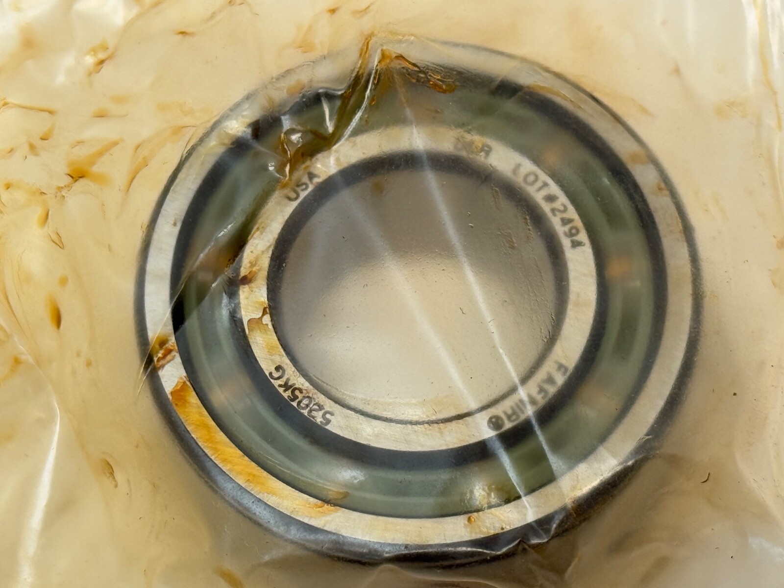 Fafnir 5205KG Angular Bearing 25mmx52mmx13/16″ 3205 NR 5205-K-G USA