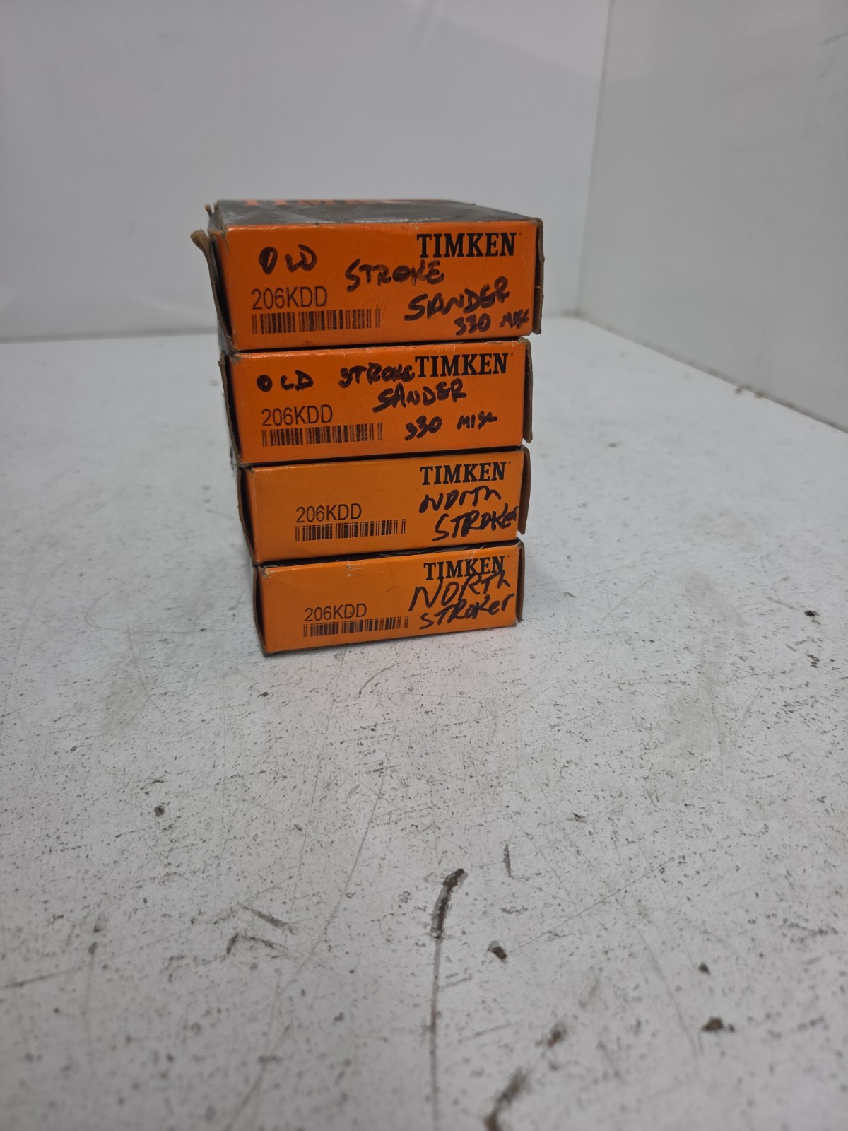 Timken 206KDD Radial Deep Groove Ball Bearing (4 Pcs) **NOS**