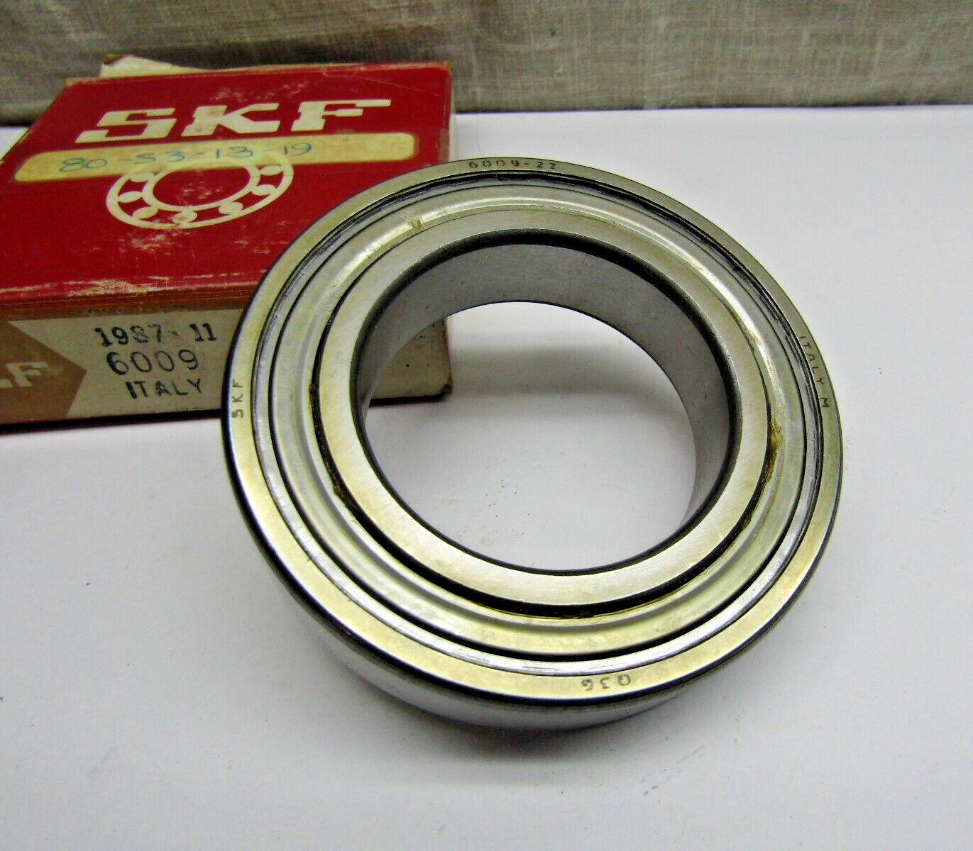 SKF 6009-2Z JEM 45mm X 75mm X 16mm Metal Shielded Bearing