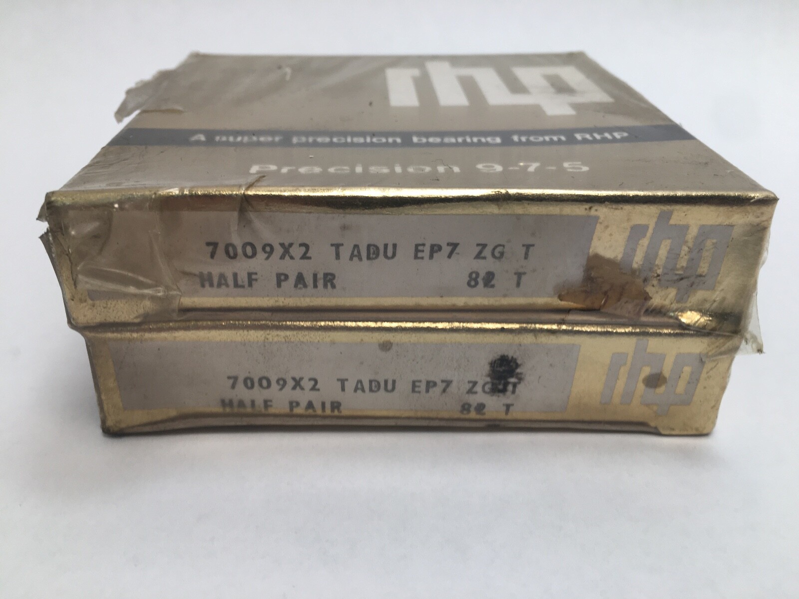 RHP 7009CTDULP4 Angular Bearing 7009C T DUL P4 7009X2TADUEP7 45x75x16 mm 2 Pcs