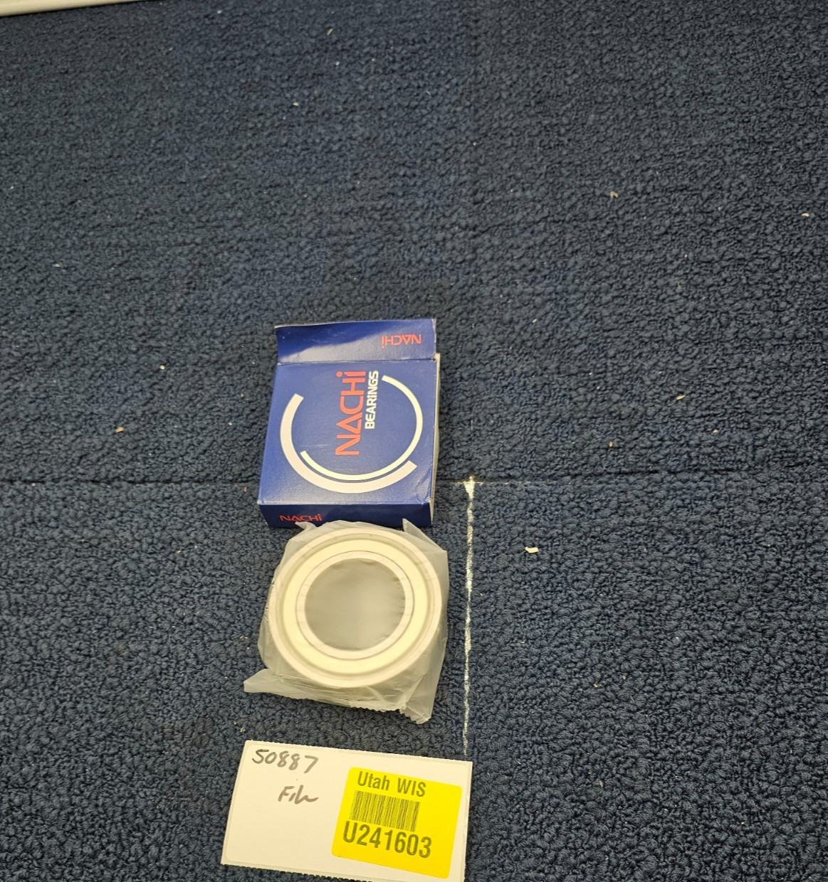 NACHI 6209 ZZEC3 DEEP GROOVE BALL BEARING METAL SHIELDED 45X85X19 mm