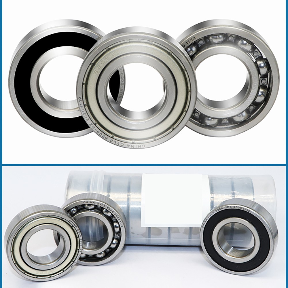 6000-6005 Ball Bearing Open or Rubber or Metal Seals (2RS / ZZ) Select Your Size