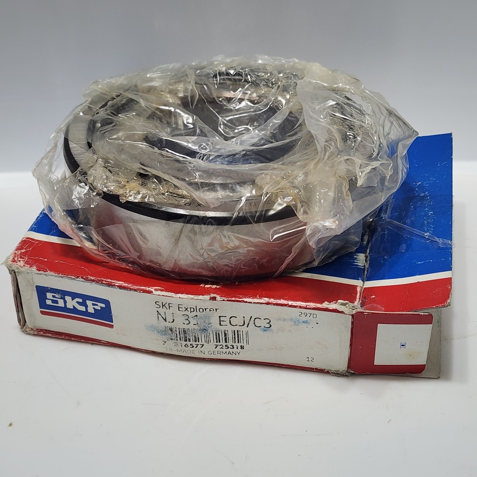 SKF NJ314-ECJ/C3 / NJ 314 ECJ/C3 Cylindrical Bearing 70mm X 150mm X 35mm