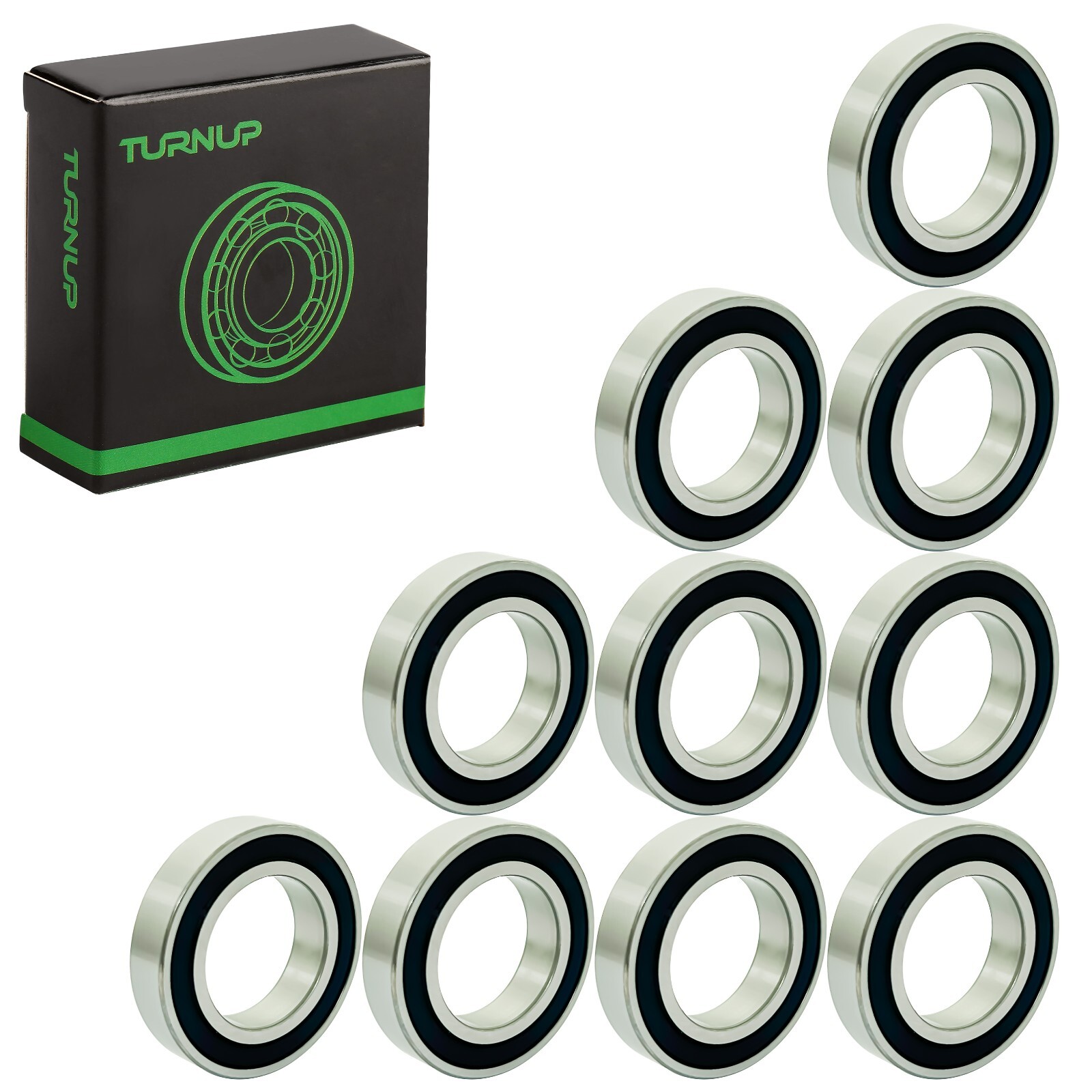 (10 PCS) 6807-2RS, 61807-2RS Ball Bearing 35x47x7mm 6807 2RS Rubber Sealed
